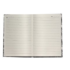 Caderno Floral Cinza e Preto - comprar online