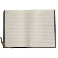 Caderno com Estojo Floral Preto e cinza - "For You" - comprar online