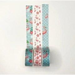 Washi Tape Flamingos