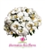 Buquê de Noiva de Orquídeas Phalaenopsis Brancas - BN00255