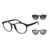 Óculos de Grau Emporio Armani EA4152 50171W 52
