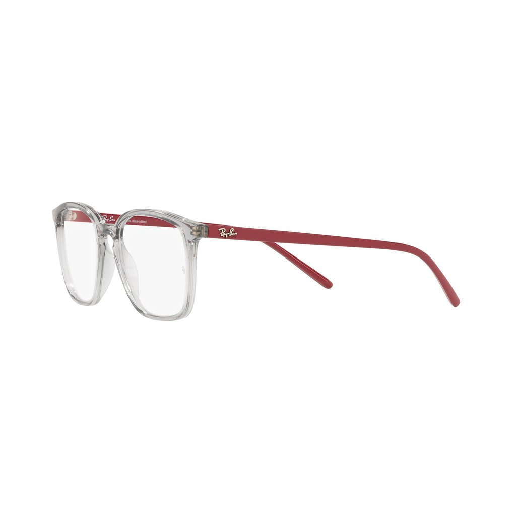 Óculos de Grau Feminino Ray Ban RX7185L Transparente com Preto