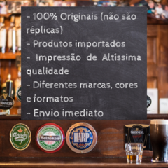 300 rótulos de cerveja para decoração - loja online