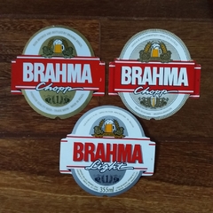 6 rótulos antigos da cerveja Brahma Chopp na internet