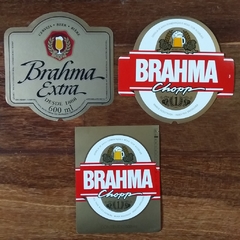 6 rótulos antigos da cerveja Brahma Chopp - Coisas de Cerveja