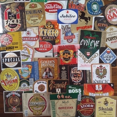 50 rótulos de cerveja para decoração - comprar online