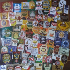 100 rótulos de cerveja para decoração na internet
