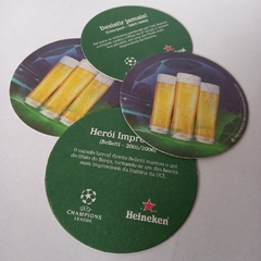 4 bolachas brasileiras Heineken - Edição Champions League