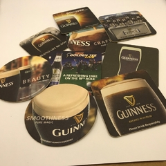 9 bolachas de chopp Guinness - porta-copos cerveja - comprar online