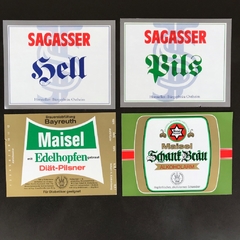 Imagem do 20 rótulos de cerveja da Alemanha