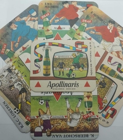 20 bolachas de chopp da Apollinaris - Edição Futebol