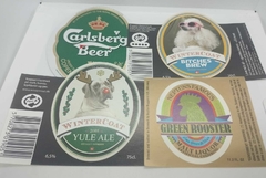 20 rótulos de cerveja da Dinamarca - comprar online