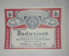 20 rótulos especiais de cerveja da Budweiser na internet