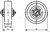 CAPACITOR CERAMICO 1,000pF x 16KVDC