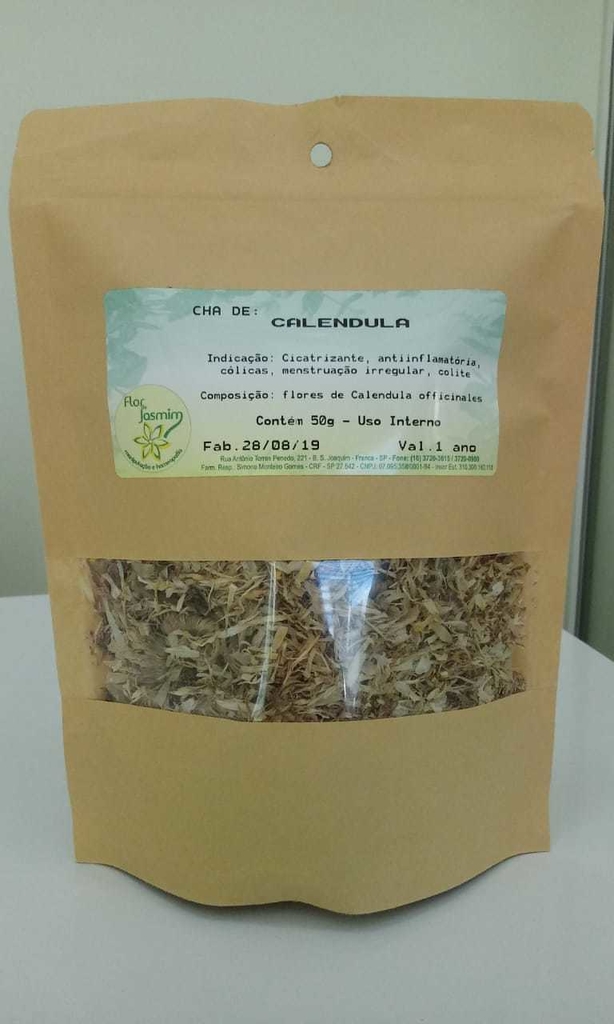 CALENDULA CHA 50G Comprar em Flor de Jasmim