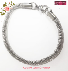 Pulsera Acero Quirúrgico Cod 3020