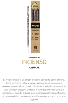 Sahumerio Natural Incienso Sagrada Madre - comprar online