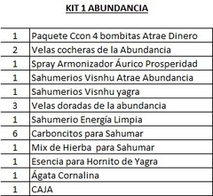 Kit Para Atraer la Abundancia!! en internet