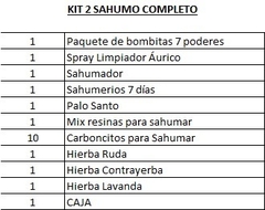 Kit Sahumo Completo !! - ANDALUCÍA