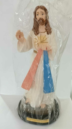 Jesús de la Misericordia de Yeso 20 cm.