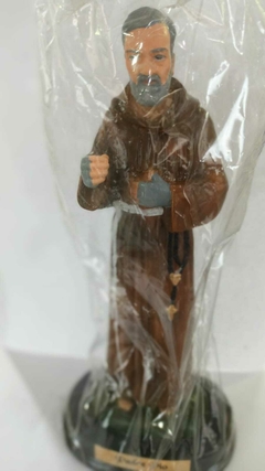 Padre Pio de Yeso 20 cm.