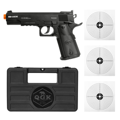 PISTOLA AIRGUN CO2 COLT 1911 NBB 4,5MM + MALETA + ALVO