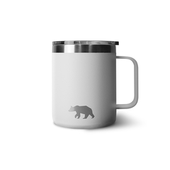 CANECA TÉRMICA MUG 12 OZ 335 ML QGK BRANCO COM TAMPA - comprar online