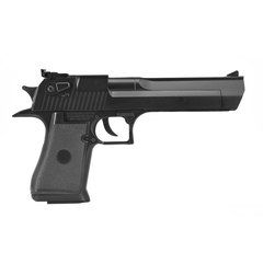 PISTOLA AIRGUN SPRING DESERT EAGLE BK 6MM-QGK + ALVO - comprar online