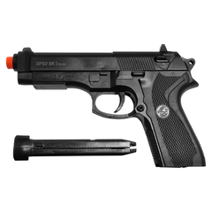 PISTOLA DE AIRSOFT SPRING SP92 6MM QGK - QG Airsoft | A Maior Loja de Airsoft do Brasil | Tudo para Airsoft