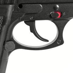 PISTOLA AIRGUN PT92 NBB 4,5MM QGK+MALETA+ESFERAS+CO2+ALVO - loja online