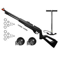 CARABINA AIRGUN PCP G850 5,5MM QGK + BOMBA PCP