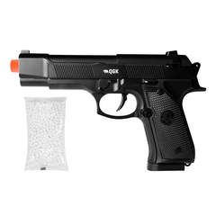 PISTOLA AIRSOFT SPRING FULL METAL SP92T 6MM QGK + 1000 BBS