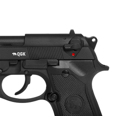 PISTOLA DE AIRSOFT Á GÁS GBB 92 FM BLACK 6MM - QGK na internet