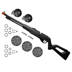 CARABINA AIRGUN PCP G850 5,5MM QGK + 3 CHUMBINHOS