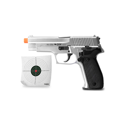 PISTOLA DE AIRSOFT SPRING HS-226S 6MM - QGK + ALVO