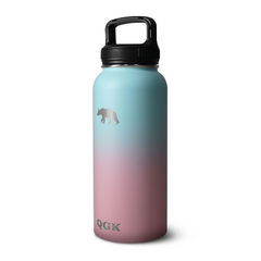 GARRAFA TÉRMICA PL 32 OZ 946 ML QGK ROSA E AZUL COM TAMPA - comprar online