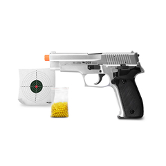 PISTOLA DE AIRSOFT SPRING HS-226S 6MM - QGK + BBS + ALVO