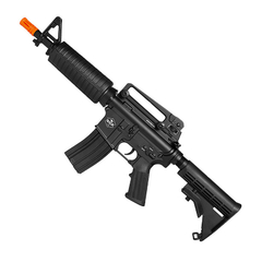 RIFLE DE AIRSOFT ELÉTRICO AEG M4A1 SB FULL METAL FM-02 6MM - QGK