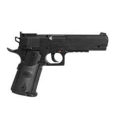 PISTOLA AIRGUN CO2 COLT 1911 NBB 4,5+MALETA+ESFERAS+CO2+ALVO na internet