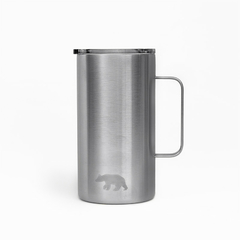 CANECA TÉRMICA MUG 24 OZ 709 ML QGK INOX COM TAMPA