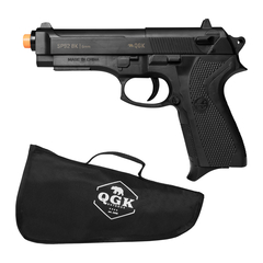 PISTOLA DE AIRSOFT SPRING SP92 6MM QGK + CAPA