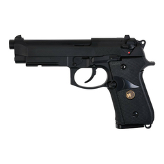 PISTOLA DE AIRSOFT À GÁS GBB GREEN GÁS M9A1 BK 6MM - WE