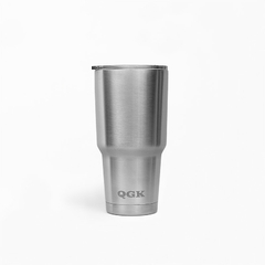 COPO TÉRMICO TUMBLER 30 OZ 887 ML QGK INOX COM TAMPA - comprar online