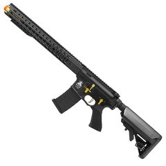 RIFLE DE AIRSOFT ELÉTRICO AEG M4 3 GUN KEYMOD FULL METAL BLOWBACK 6MM - APS CONCEPTION
