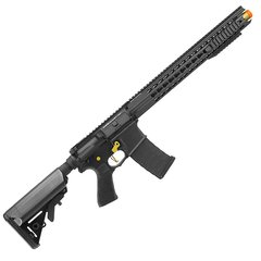 RIFLE DE AIRSOFT ELÉTRICO AEG M4 3 GUN KEYMOD FULL METAL BLOWBACK 6MM - APS CONCEPTION - comprar online