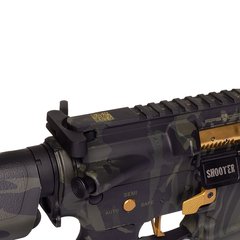 RIFLE DE AIRSOFT ELÉTRICO AEG M4 3 GUN KEYMOD BLACK MULTICAM FULL METAL BLOWBACK 6MM - APS - comprar online