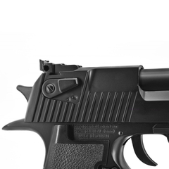 PISTOLA AIRGUN SPRING DESERT EAGLE BK 6MM- QGK + CAPA + ALVO - loja online