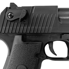 PISTOLA DE AIRSOFT SPRING SDE BK 6MM - QGK - QG Airsoft | A Maior Loja de Airsoft do Brasil | Tudo para Airsoft