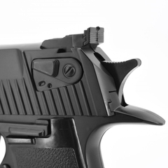 PISTOLA AIRGUN SPRING DESERT EAGLE BK 6MM-QGK + ALVO - loja online