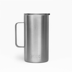 CANECA TÉRMICA MUG 24 OZ 709 ML QGK INOX COM TAMPA - comprar online